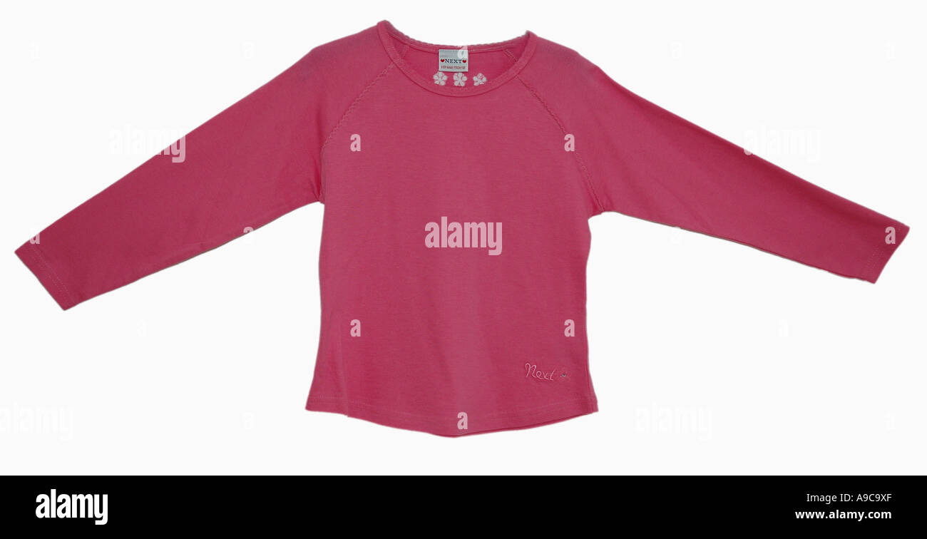 Pink T-Shirt Stock Photo