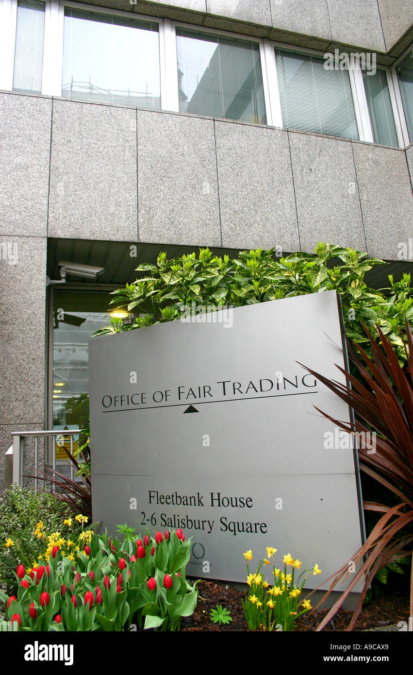 Office Of Fair Trading Building Salisbury Square London Stock Photo Office of fair trading building salisbury square london stock photo