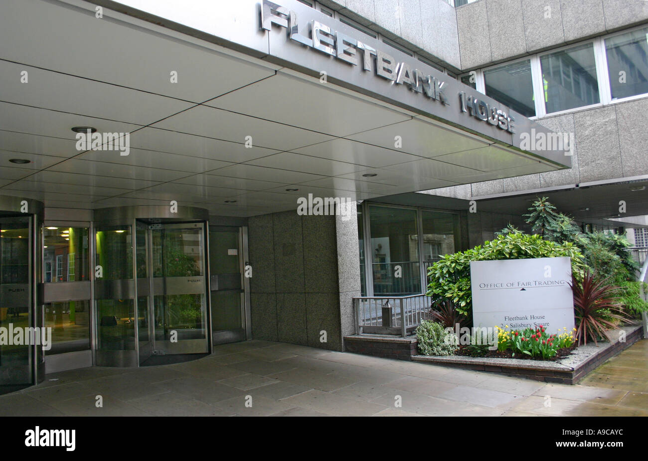 Office Of Fair Trading Building Salisbury Square London Stock Photo Office of fair trading building salisbury square london stock photo