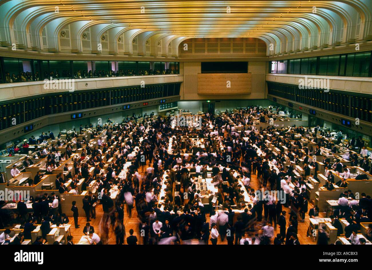 Tokyo stock exchange Stock Photo Alamy