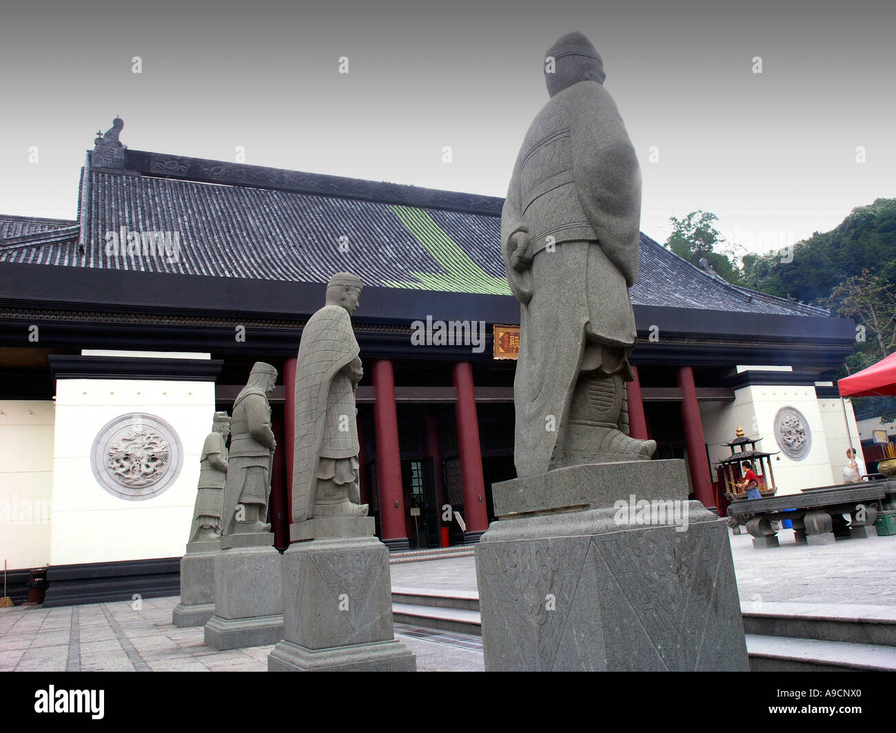 Che Kung temple at Shatin New Territories Hong kong china Stock Photo