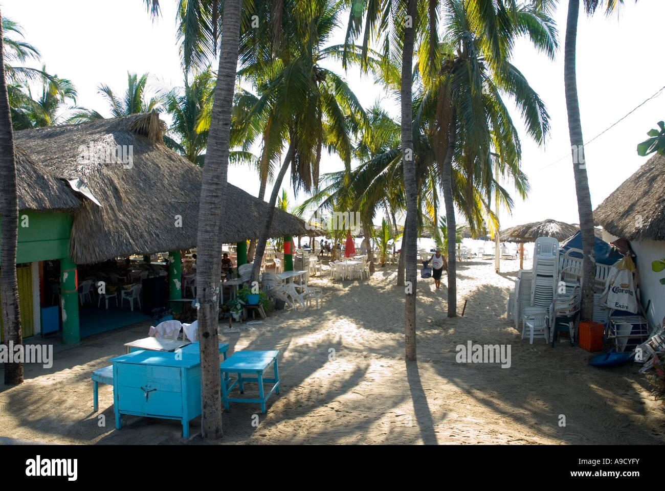 Acapulco restaurant and bar Mexico Stock Photo Alamy