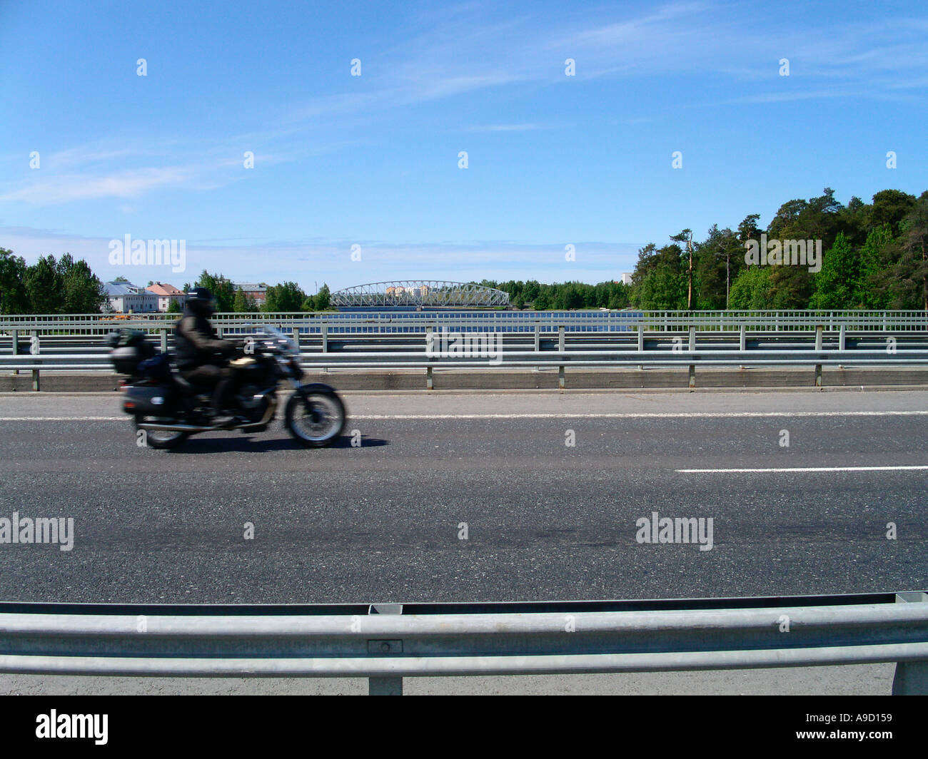 Bridge motorcycle one hi-res stock photography and images - Alamy