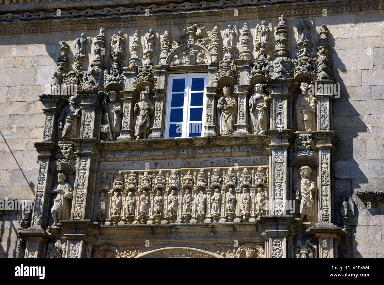 Hospital de los Reyes Catolicos Catholics Kings Obradorio Square Santiago de Compostela Galicia