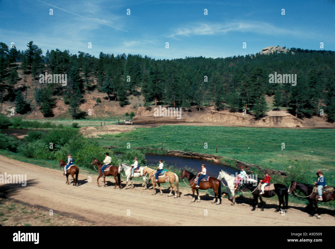 Dude ranch colorado hi-res stock photography and images - Alamy