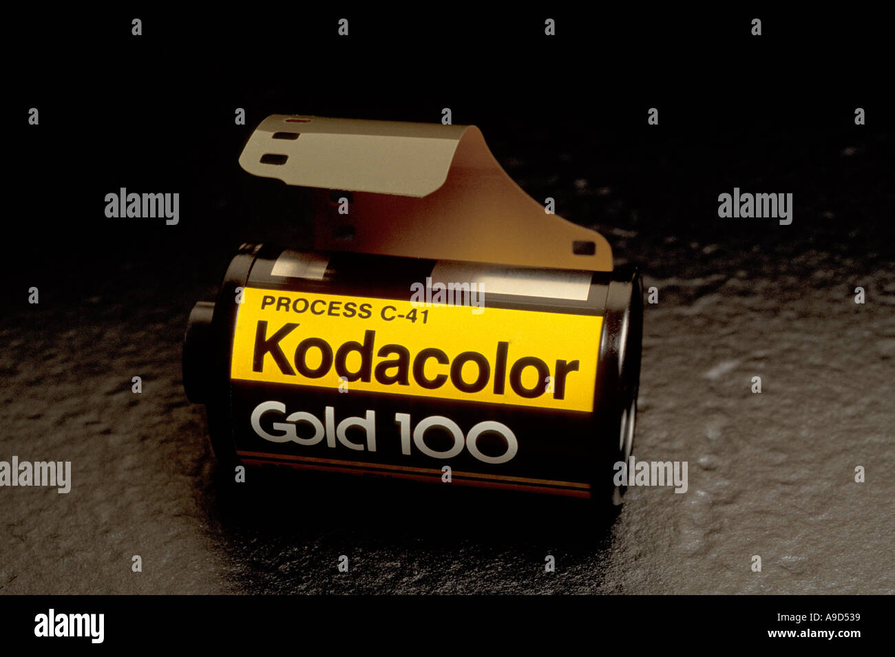 Kodak 35mm film can Stock Photo