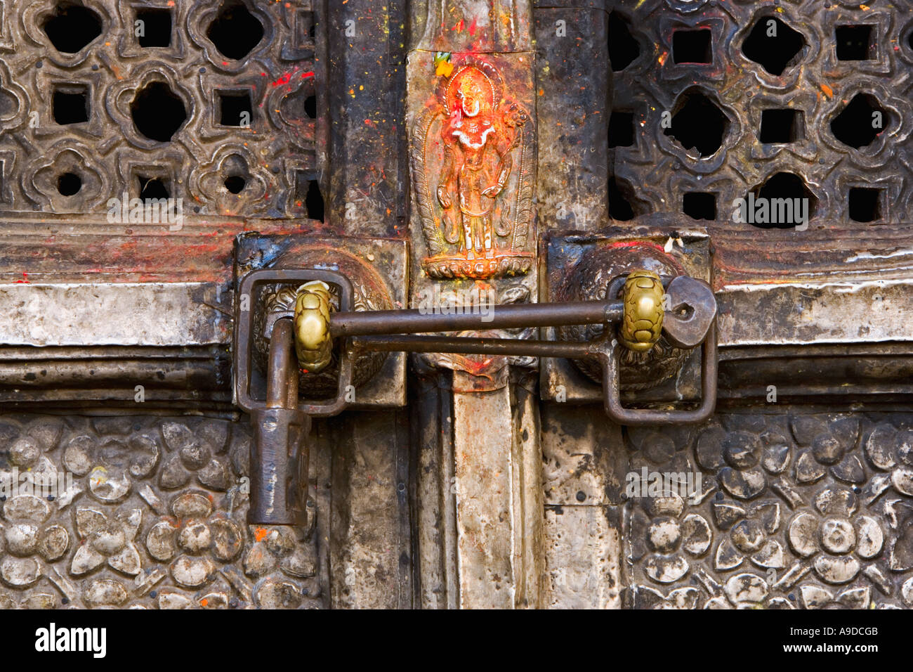 Hindu Temple Door Lock High Resolution Stock Photography and Images Alamy
