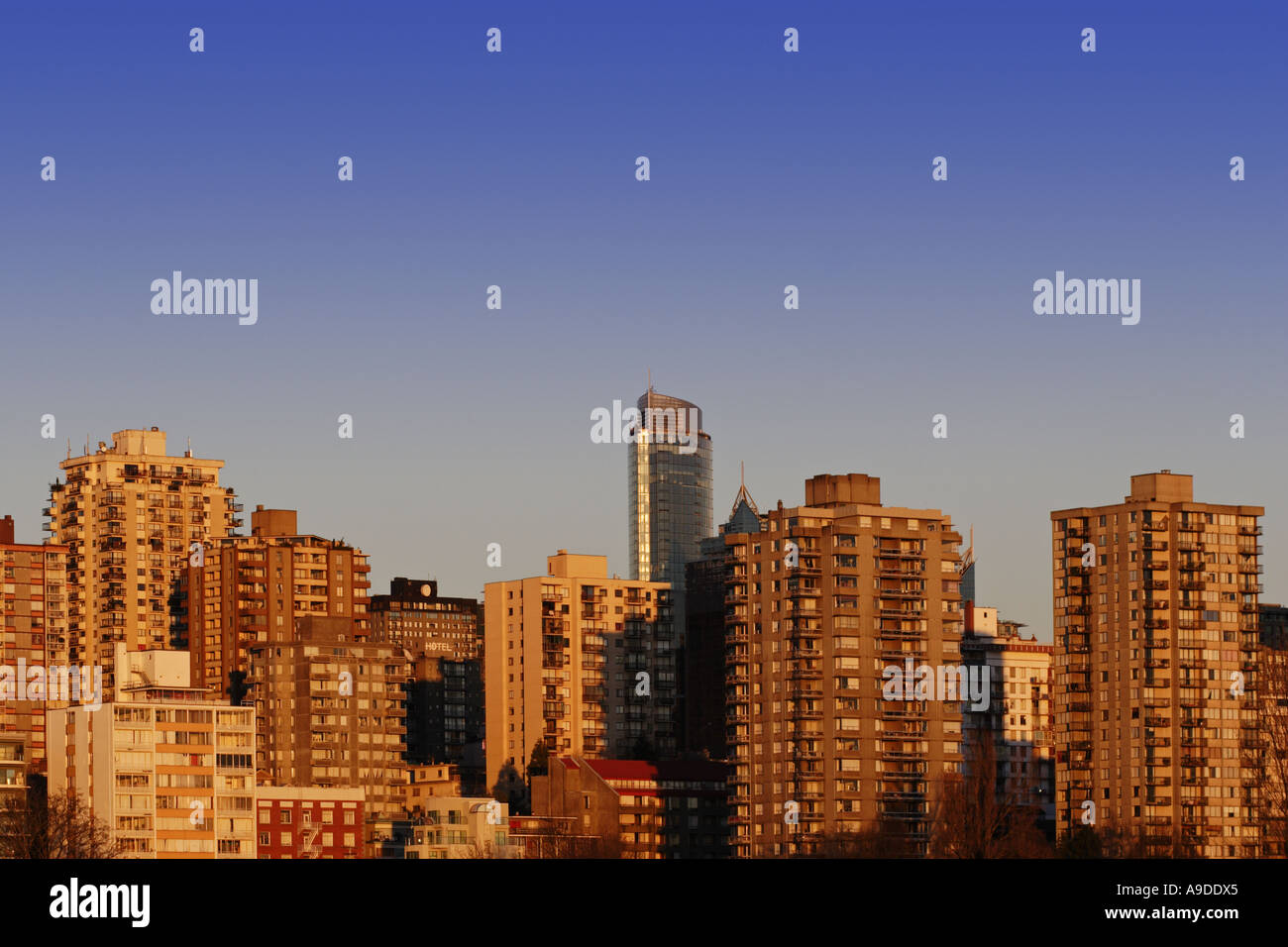 View of downtown Vancouver Canada Stock Photo - Alamy