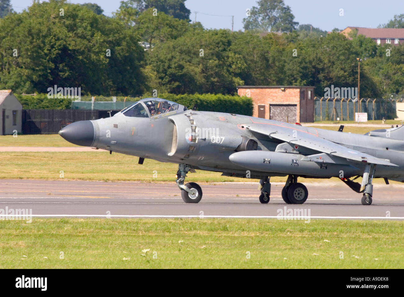 Royal Navy Sea Harrier Stock Photo