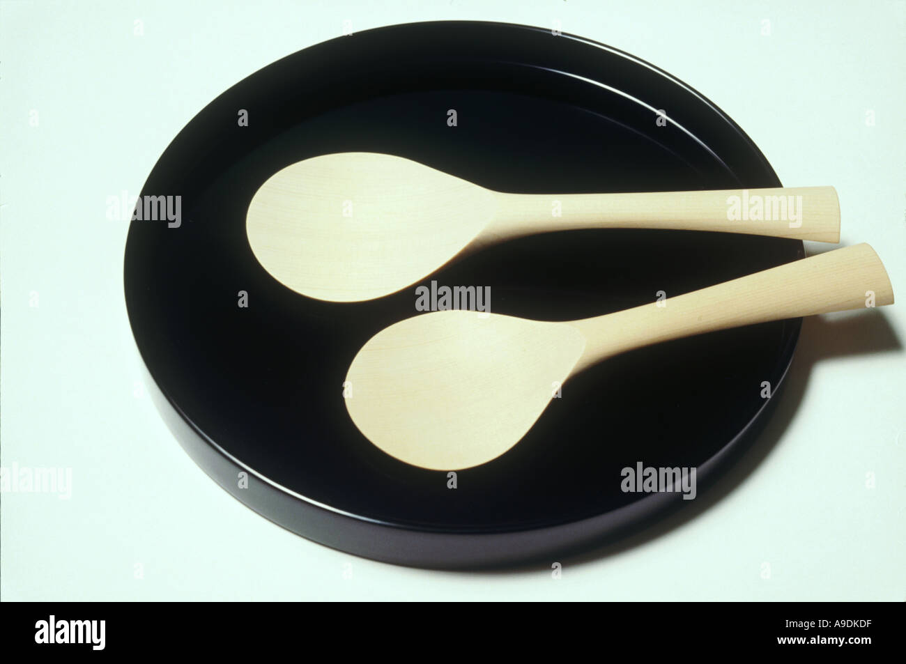 Spoons for serving rice Japan Stock Photo - Alamy