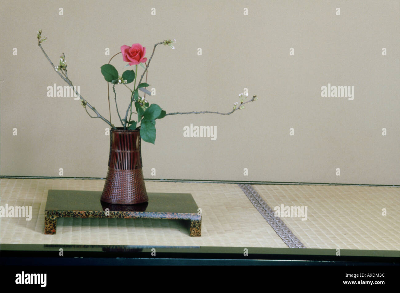 Ikebana Flower Arrangement Japan Stock Photo 4026427 Alamy