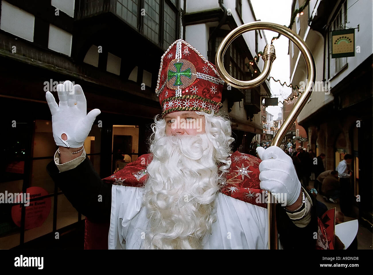 Saint Nicholas in Canterbury, UK. Photo by John Robertson. Stock Photo