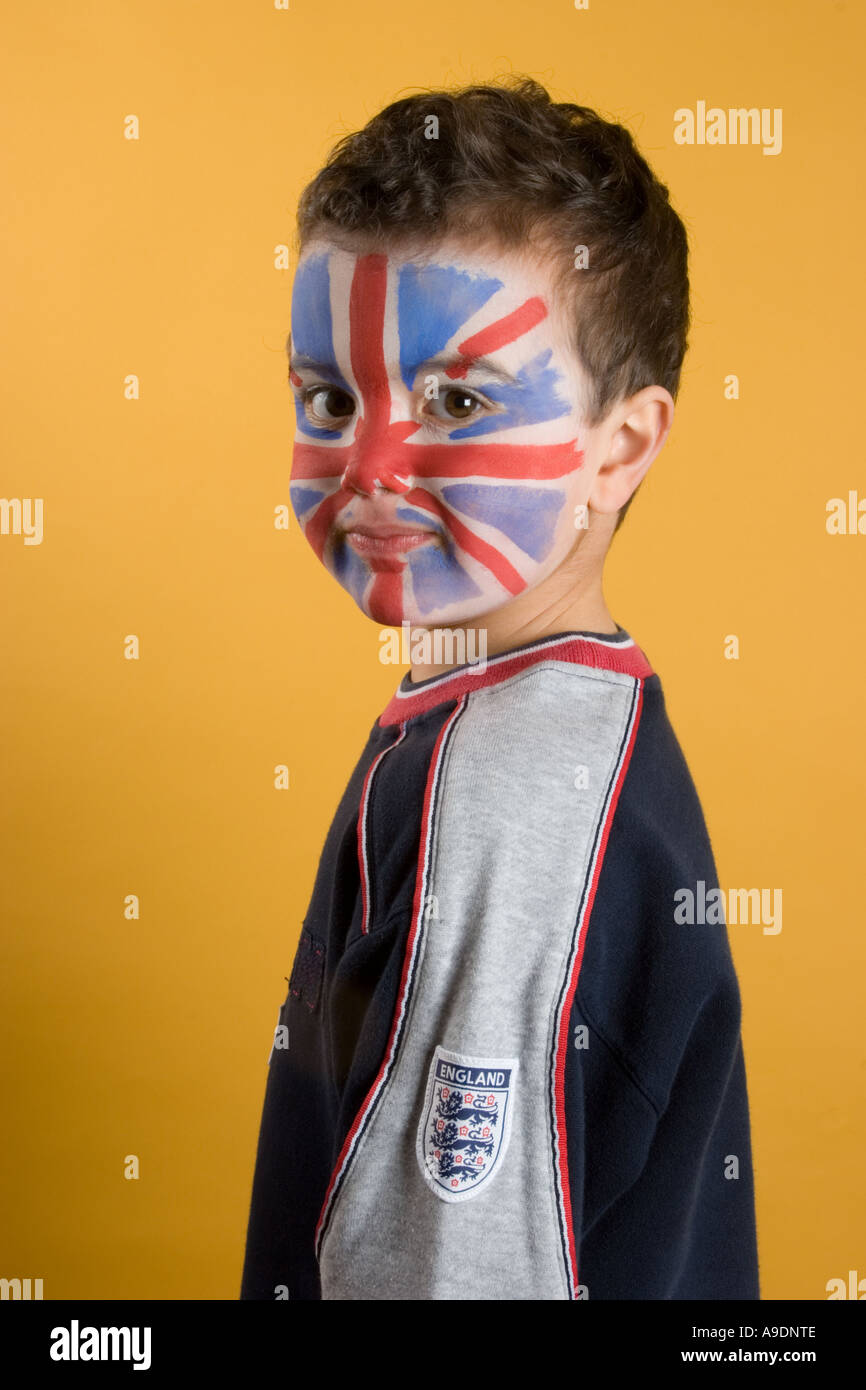 Union jack face painting hires stock photography and images Alamy
