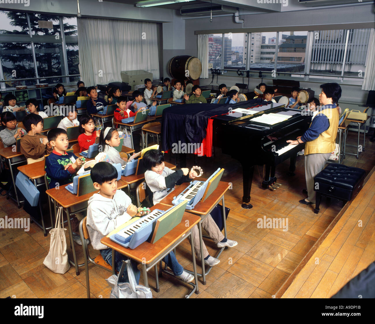 anime japan school class room AI Generated 23035487 Stock Photo at