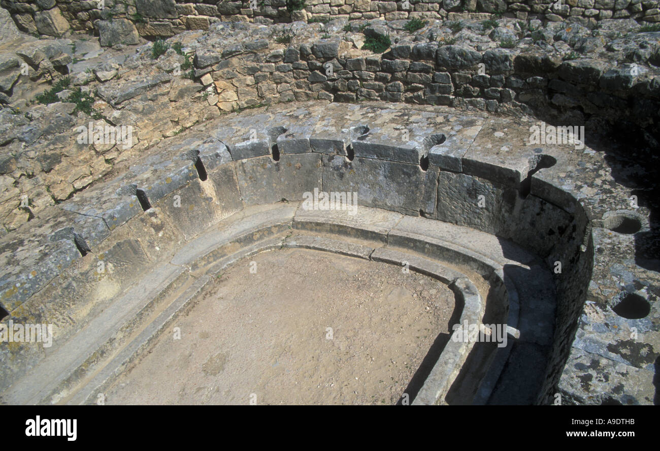 Roman public toilets Stock Photo Alamy