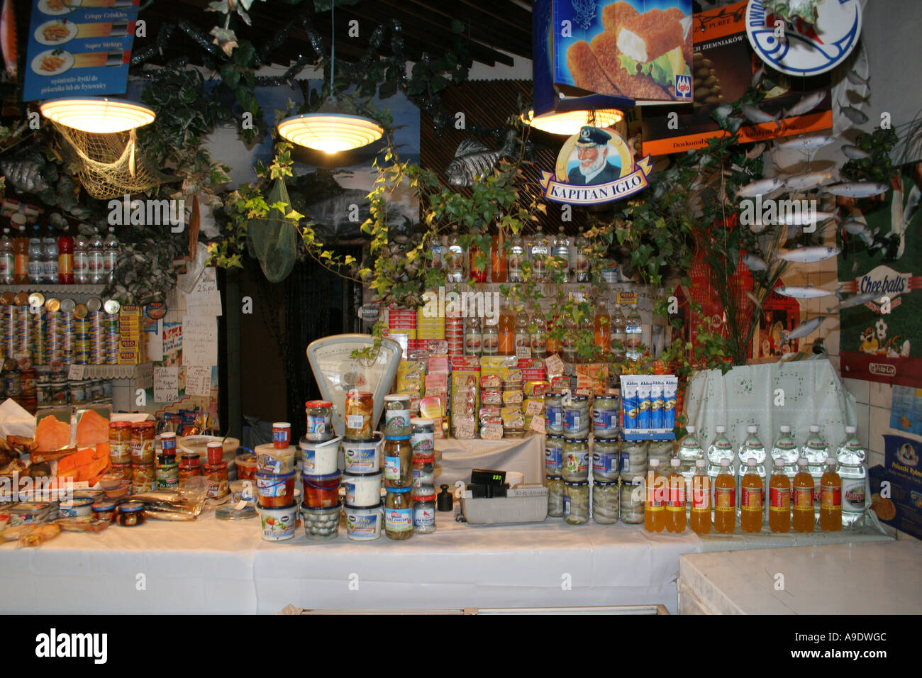 Polish delicatessen Krakow Stock Photo Alamy