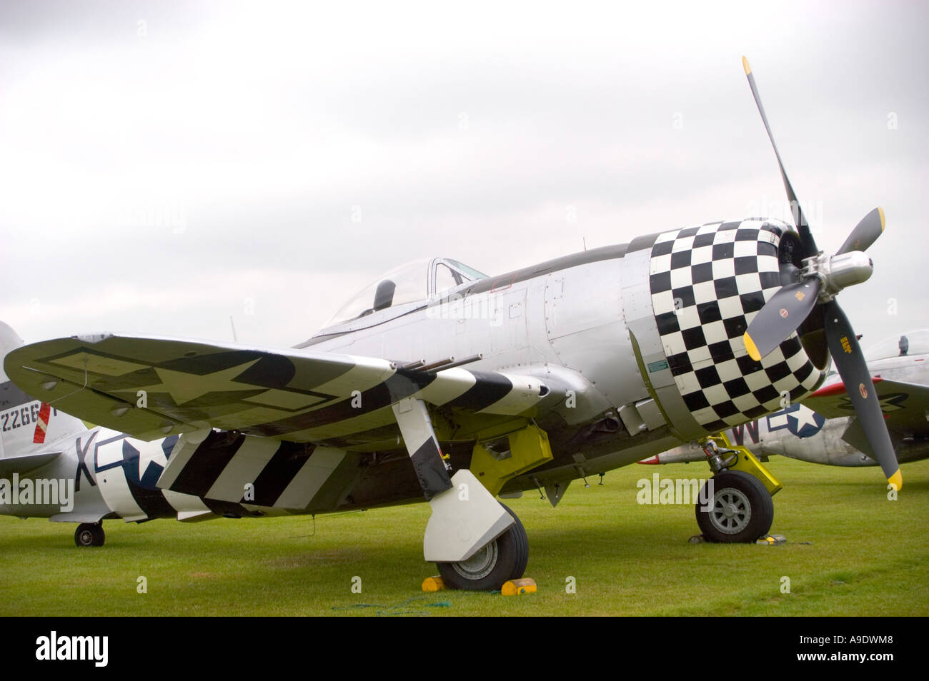 Republic P47 Thunderbolt Stock Photo