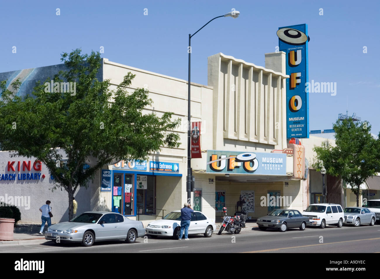 The UFO Museum and Research Center in Roswell New Mexico The area is
