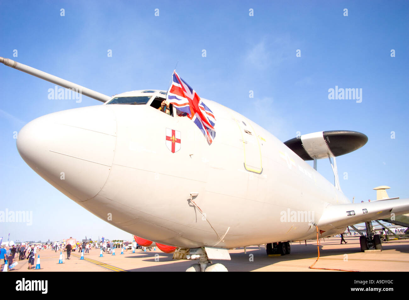 RAF Boeing EH3 Sentry Stock Photo