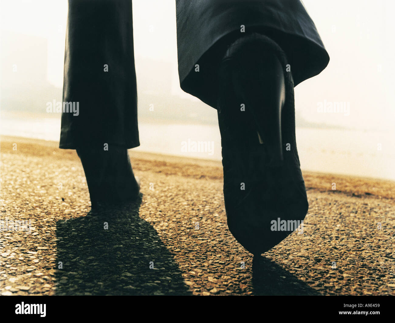 High heels close up walking street hi-res stock photography and images ...