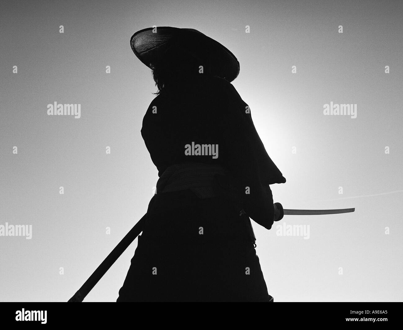 Samurai Black and White Stock Photos & Images - Alamy