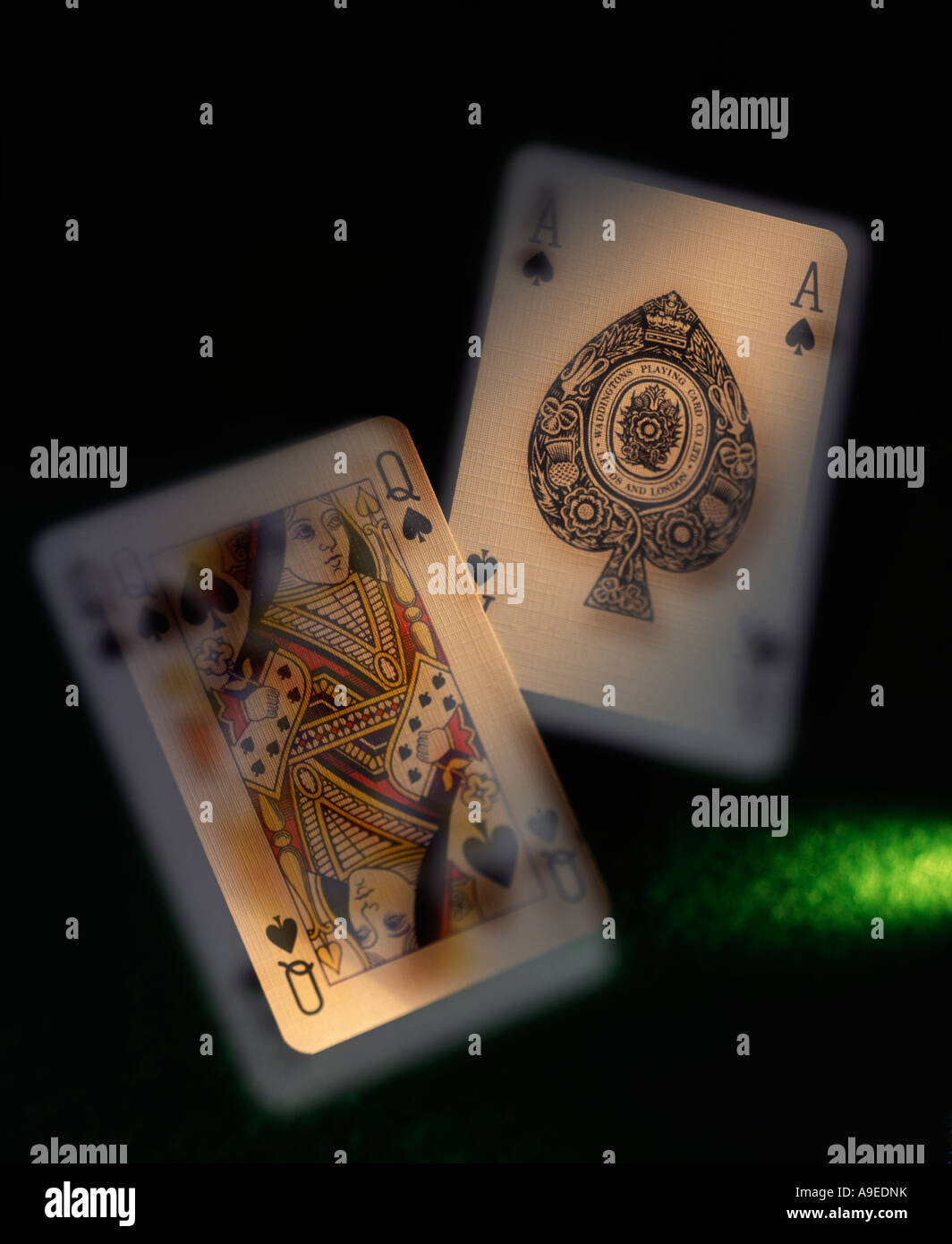 Playing cards Stock Photo