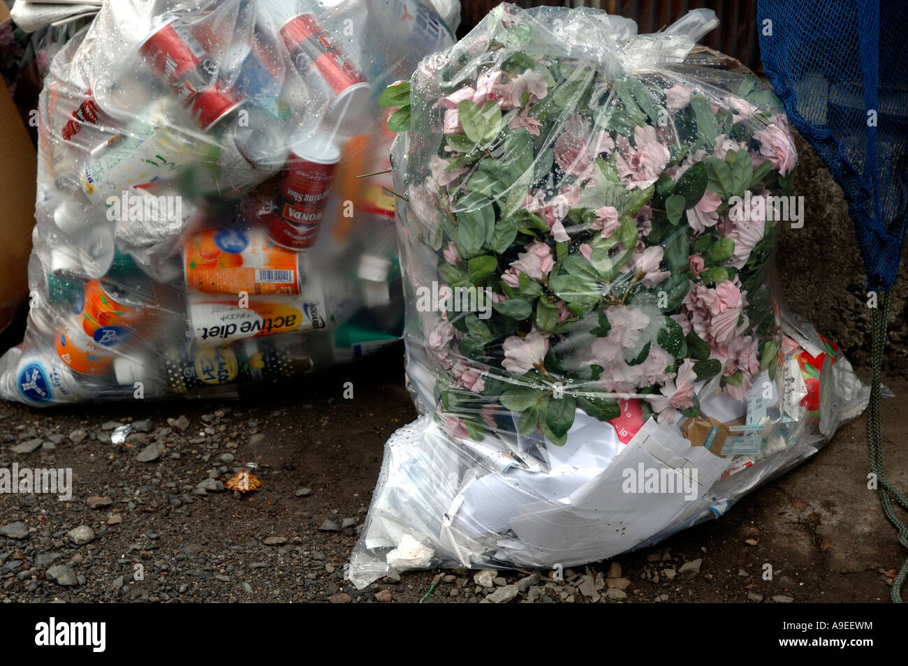 Garbage collection in Japan Stock Photo Alamy
