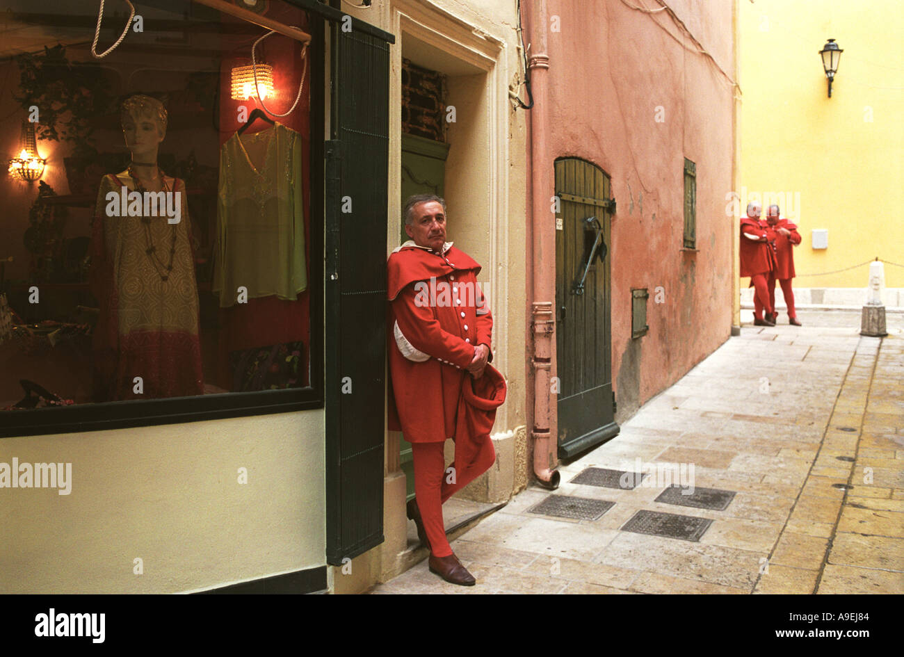 Les Bravades  Bravade annual festival 16th 17th and 18th of May Saint St  Tropez South of France. 2005 Stock Photo