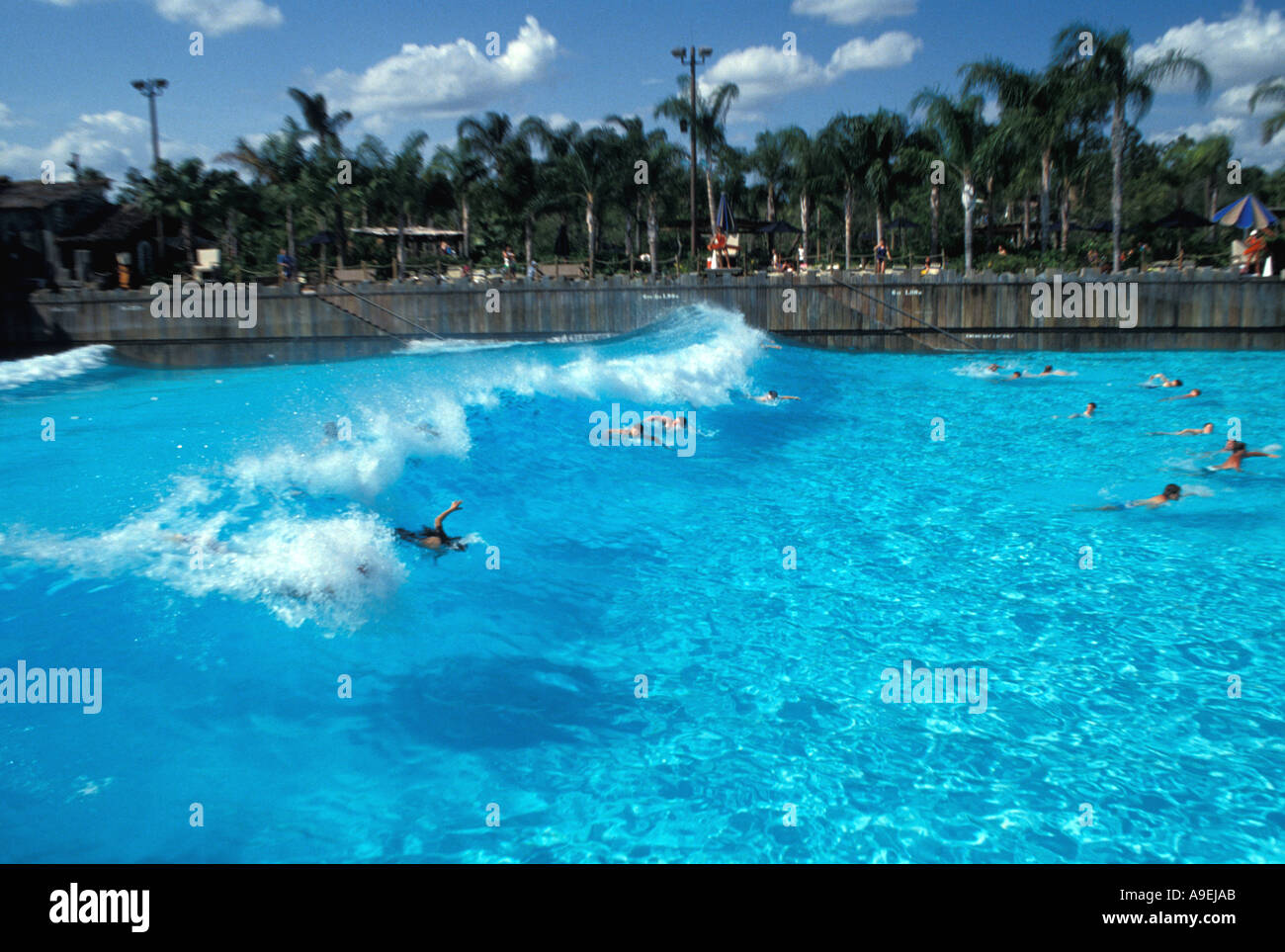 Orlando Florida USA Attractions Disney World Typhoon Lagoon Travel Tourism destination landmark Stock Photo