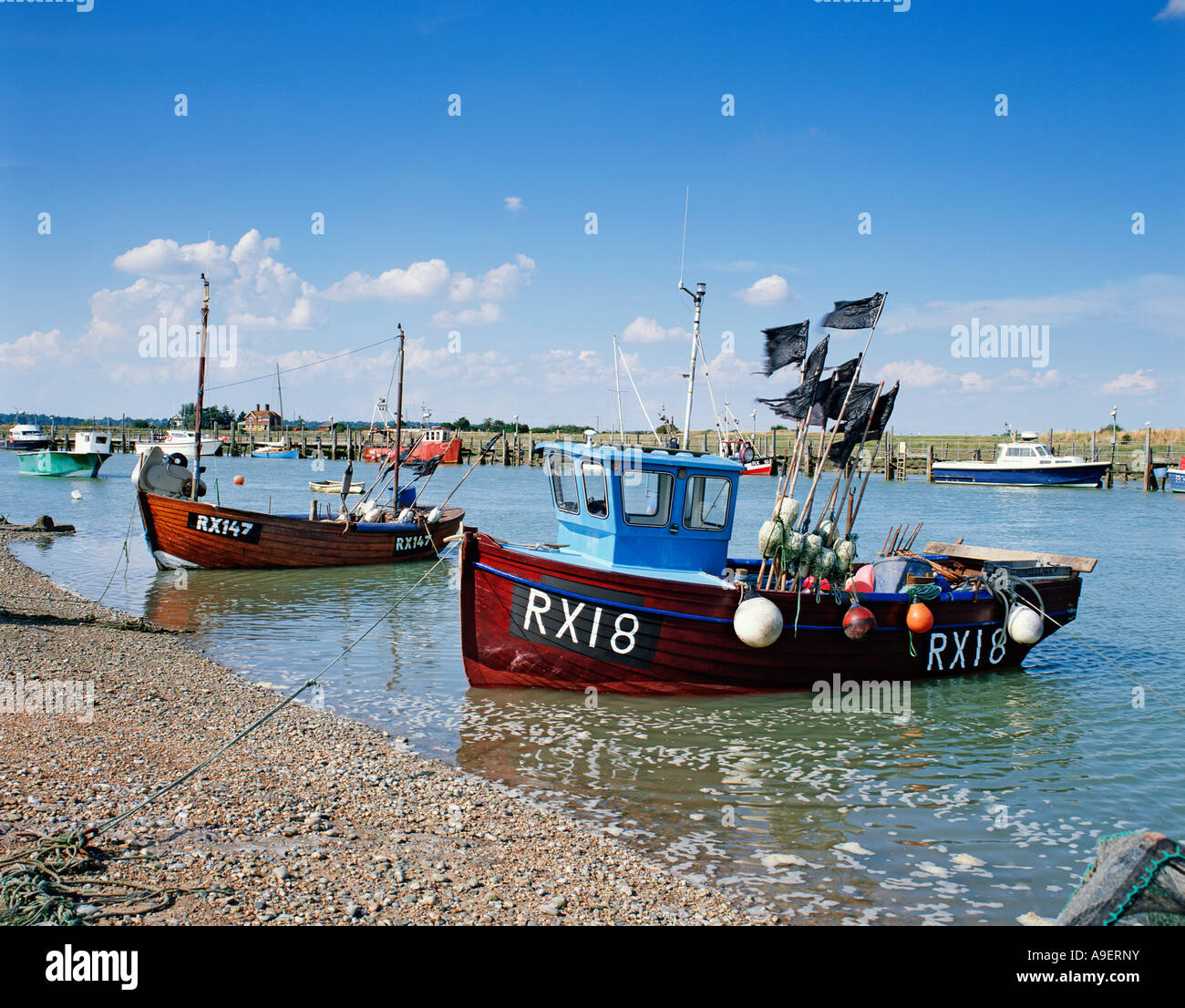 GB SUSSEX RYE HARBOUR RIVER ROTHER Stock Photo - Alamy