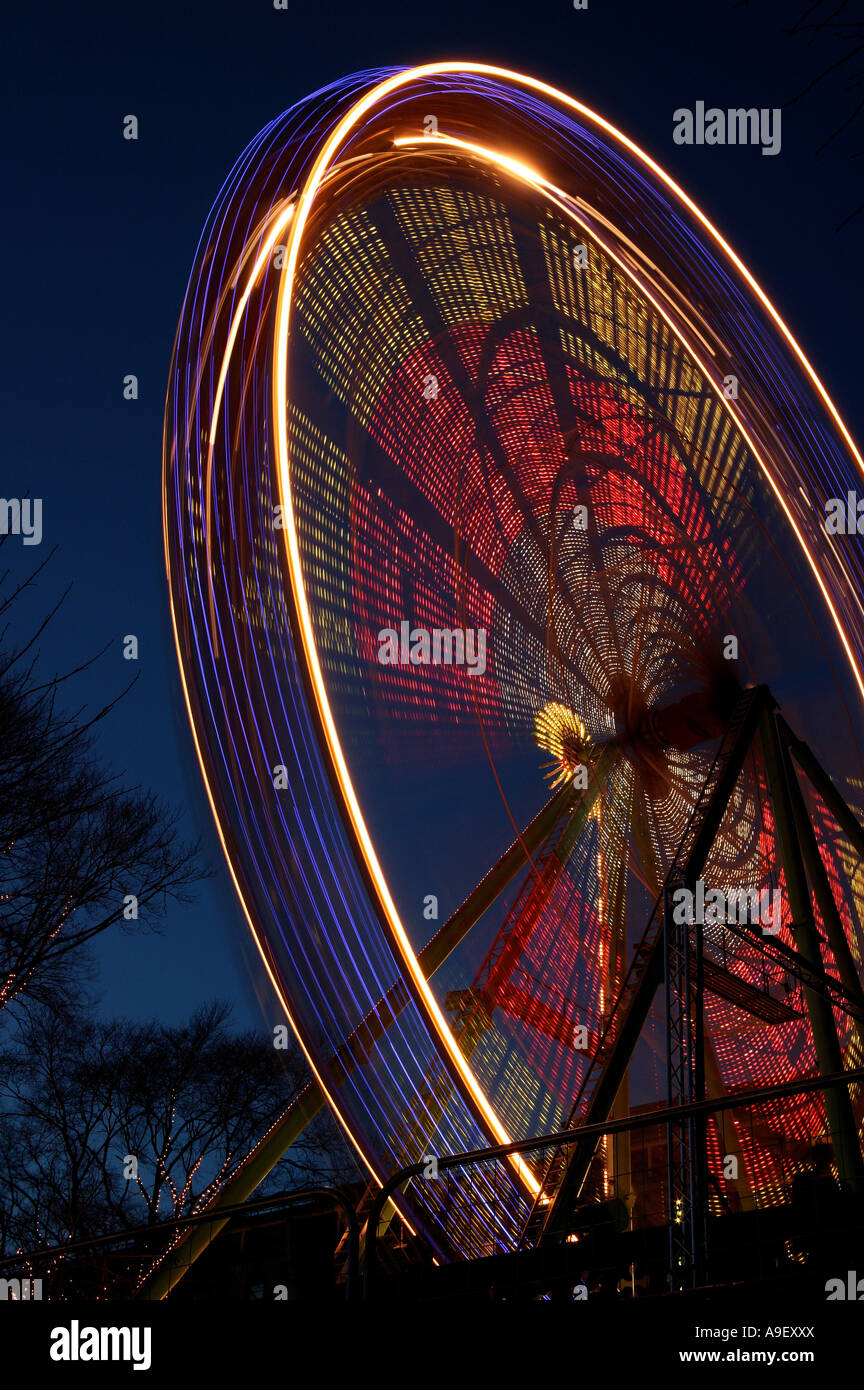 Ferris wheel, Edinburgh Christmas, winter, Scotland, Europe Stock Photo Alamy