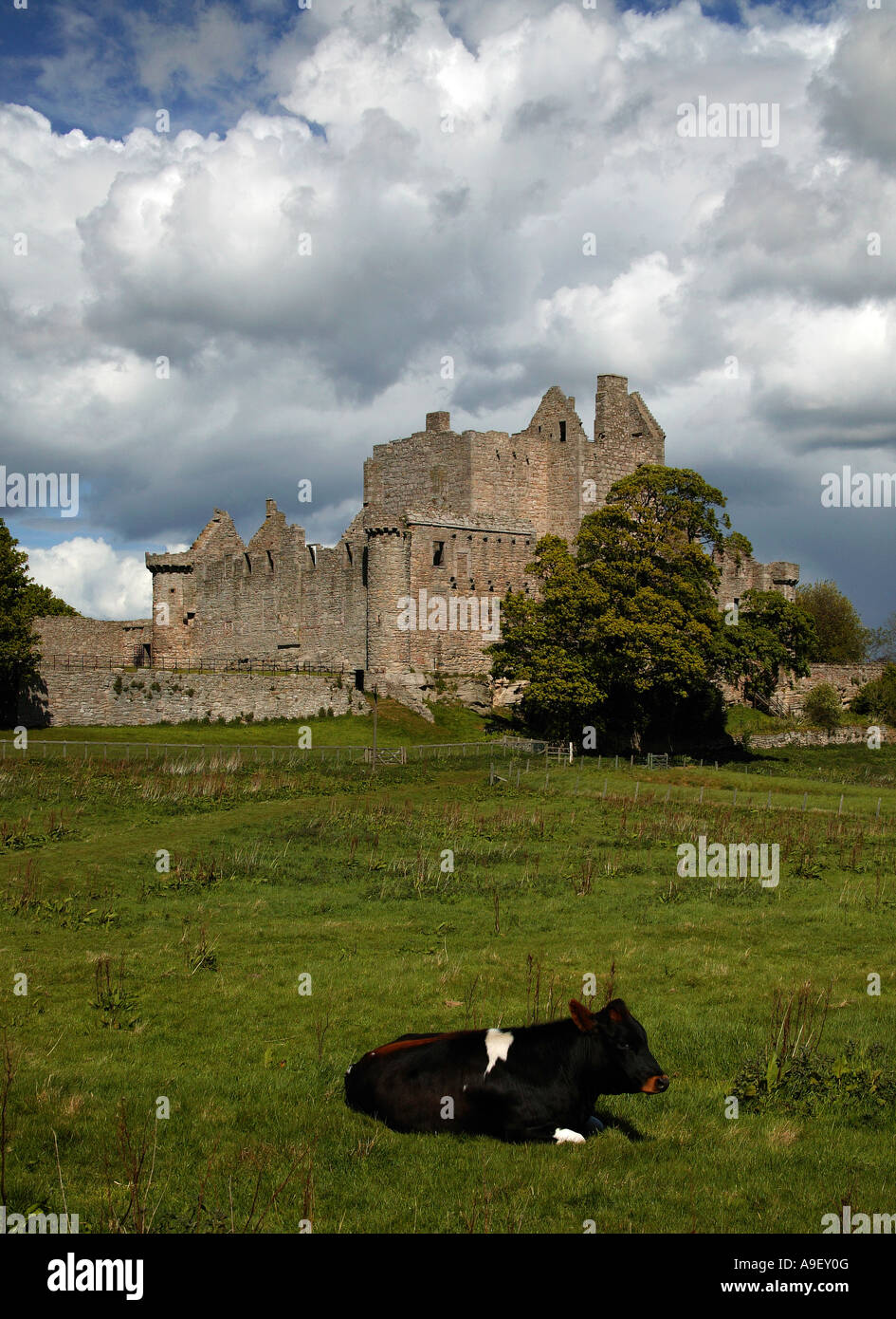 Craigmillar Castle Edinburgh Scotland Europe Stock Photo
