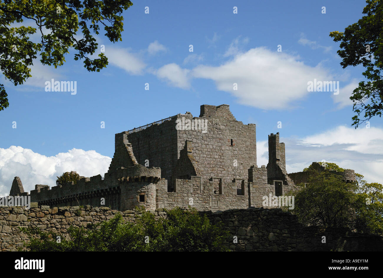 Craigmillar Castle Edinburgh Scotland Europe Stock Photo