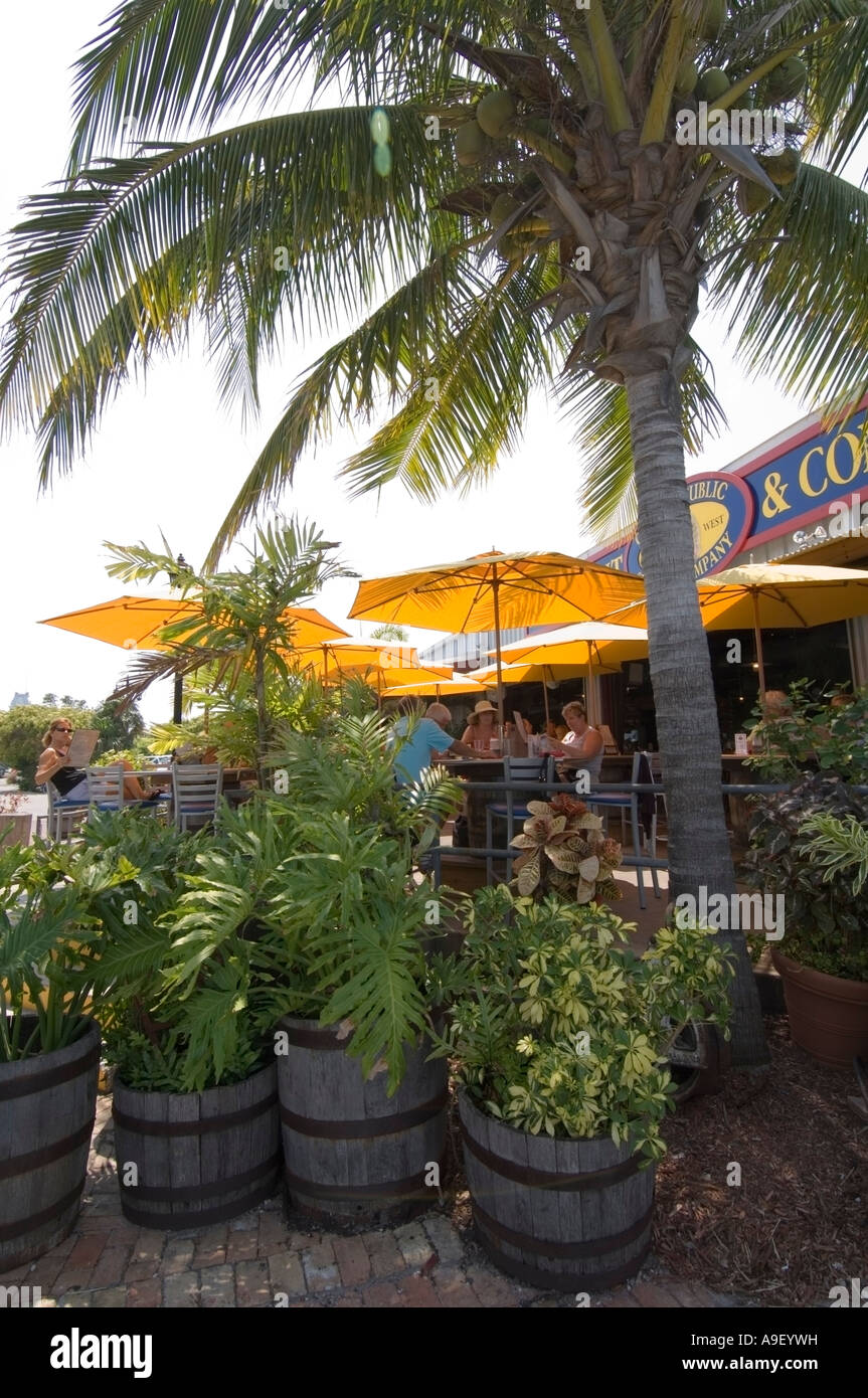 Bar and restaurant Key West Florida USA Stock Photo Alamy