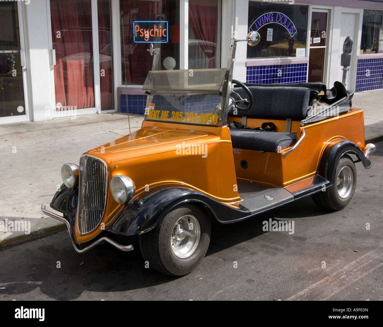 Fantasy Rental car Key West Florida USA Stock Photo Alamy