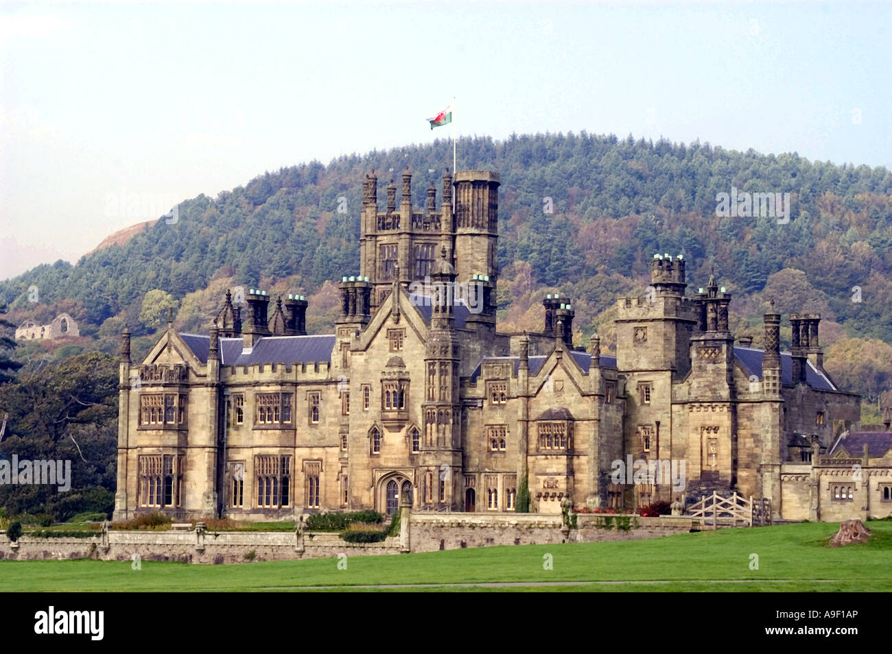 Margam Castle Margam Park Port Talbot South Wales Stock Photo Alamy