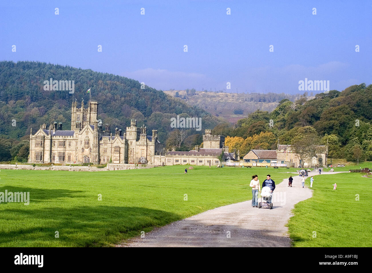 Margam Castle Margam Park Port Talbot South Wales Stock Photo Alamy