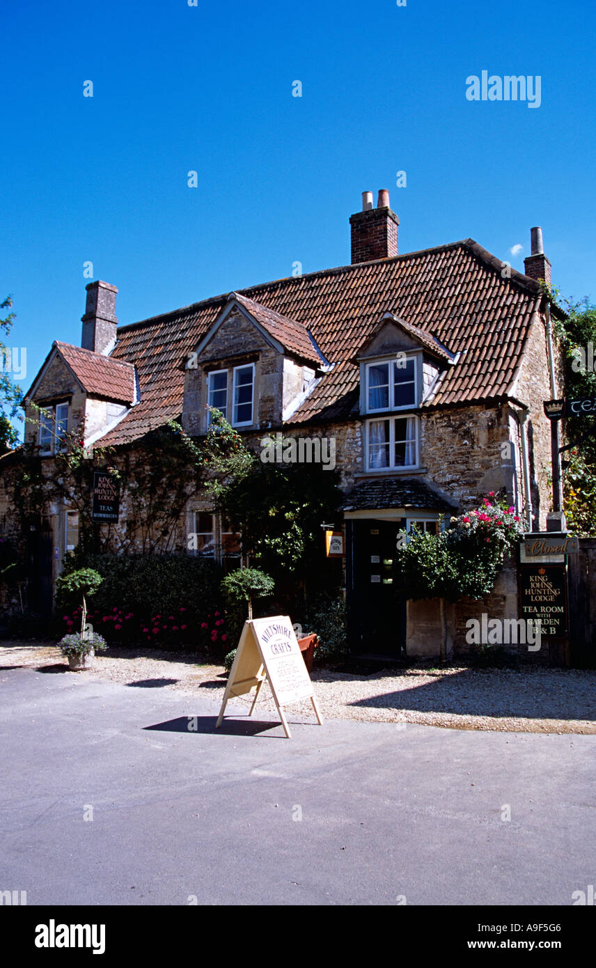 King John's Hunting Lodge, Lacock, Wiltshire, England Stock Photo Alamy