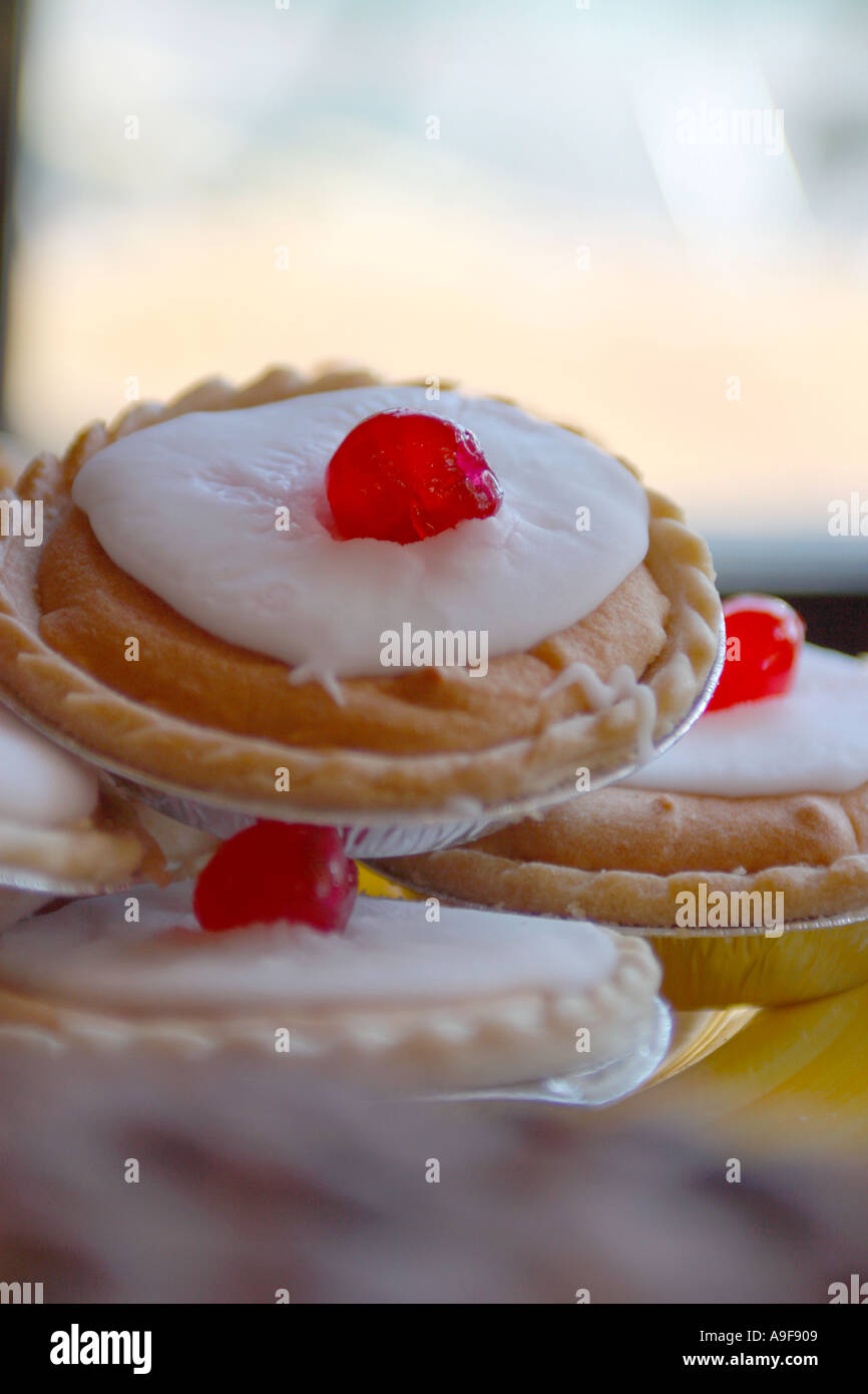 bakewell tarts Stock Photo