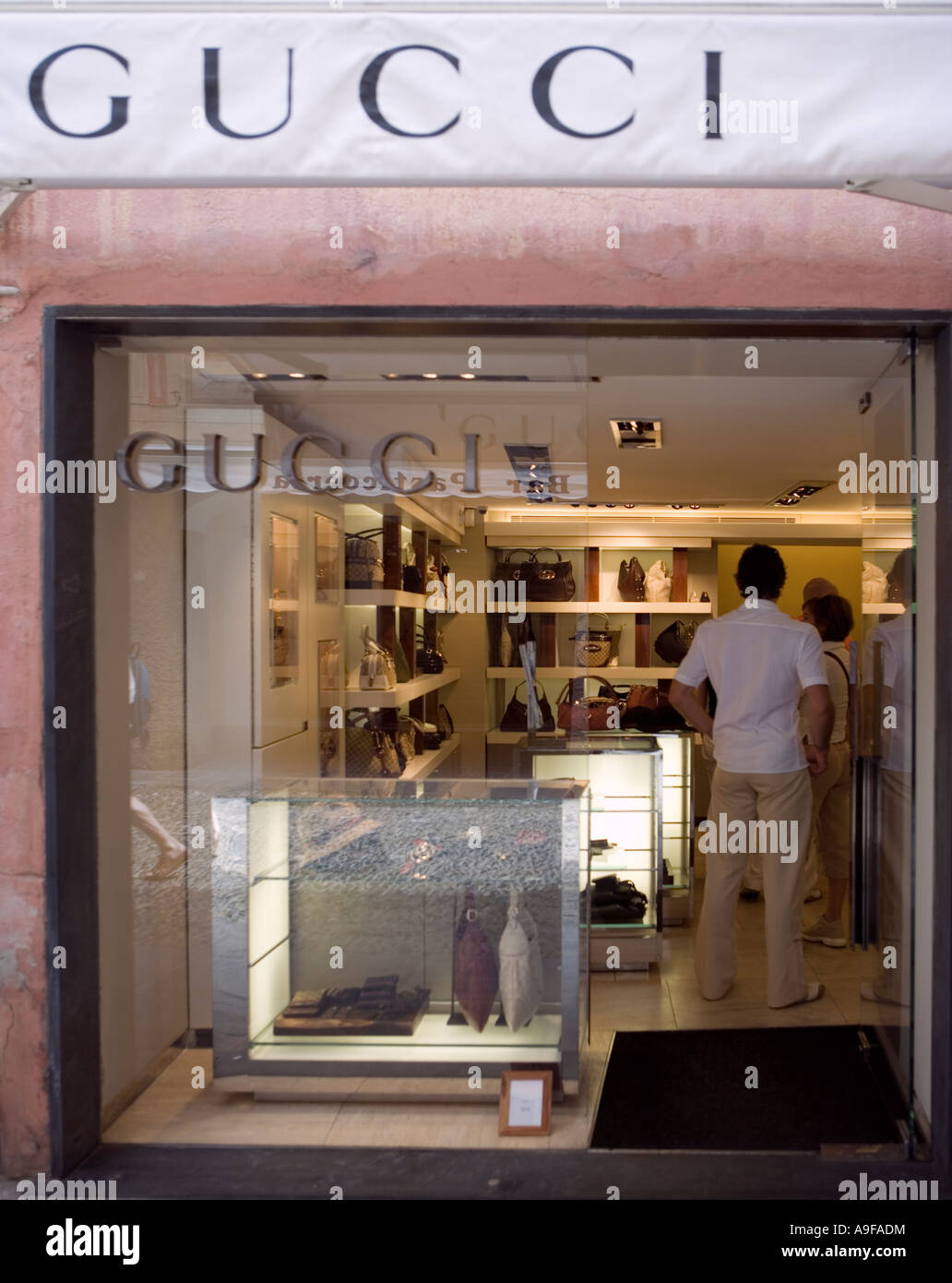 Designer shop portofino Italy Stock Photo Alamy