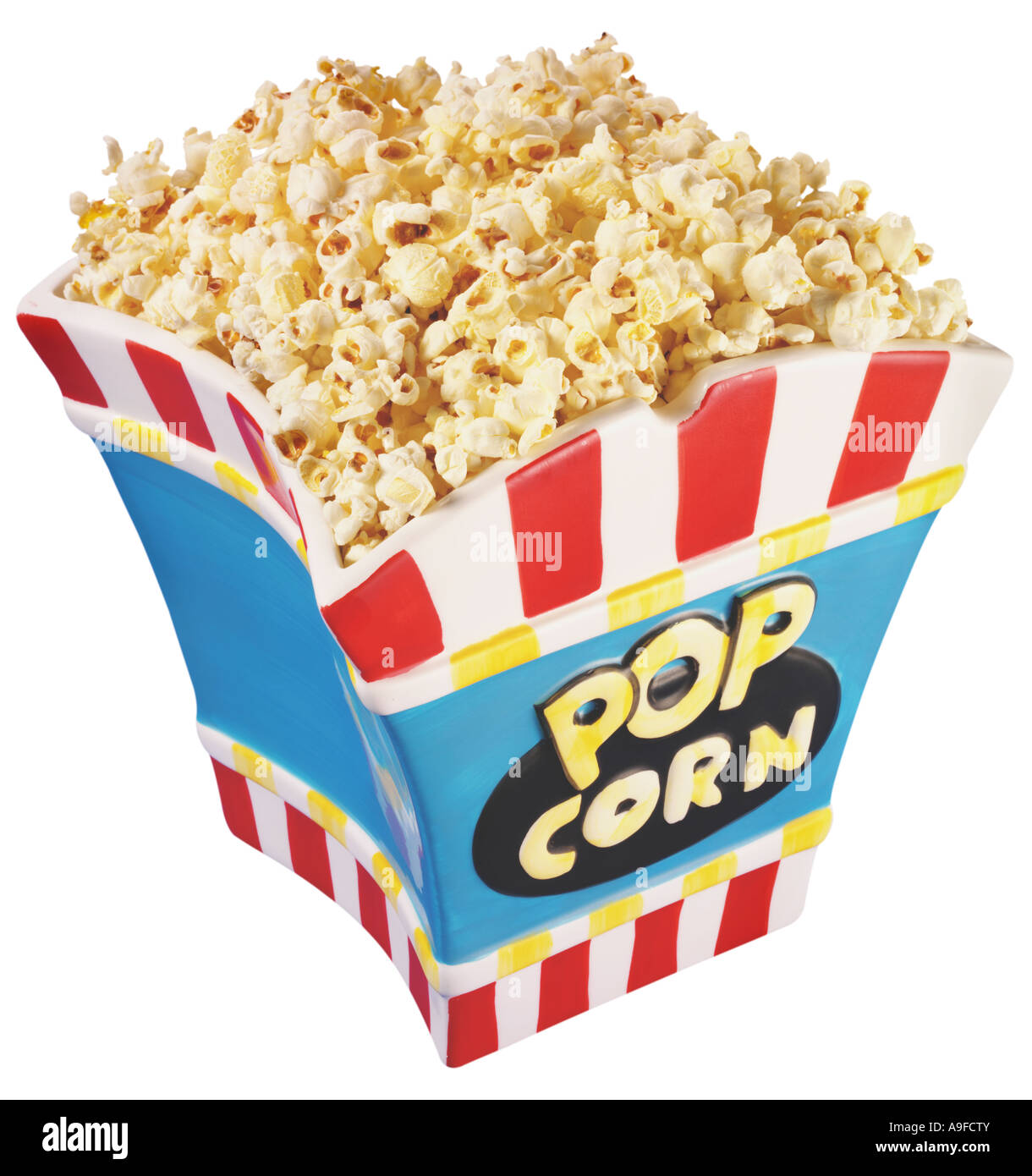 POPCORN CUT OUT Stock Photo