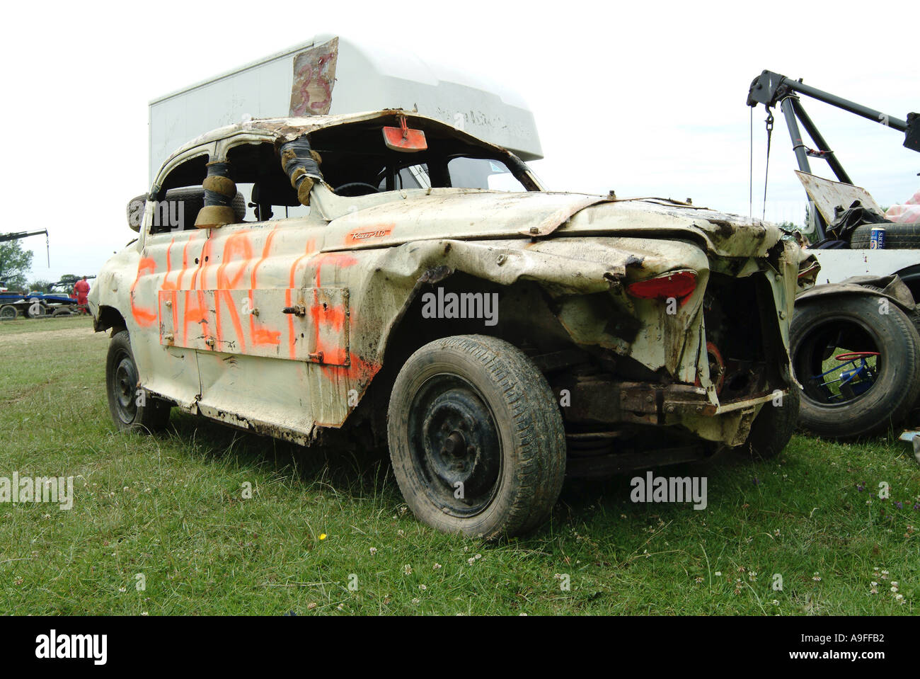 Wreck rust banger car hi-res stock photography and images - Alamy