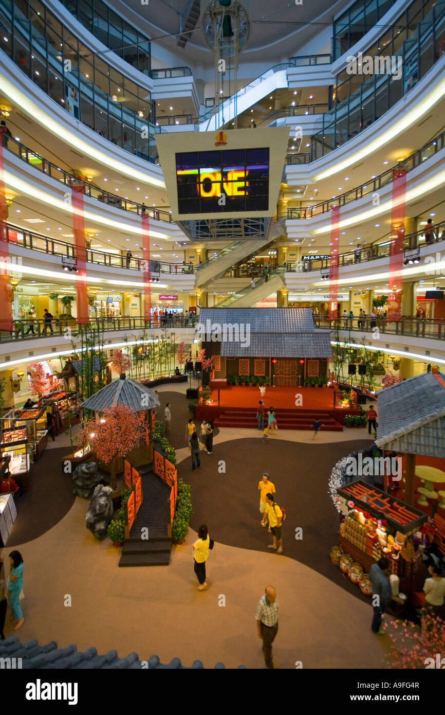 Chinese New Year celebrations in One Utama shopping centre Bandar Utama