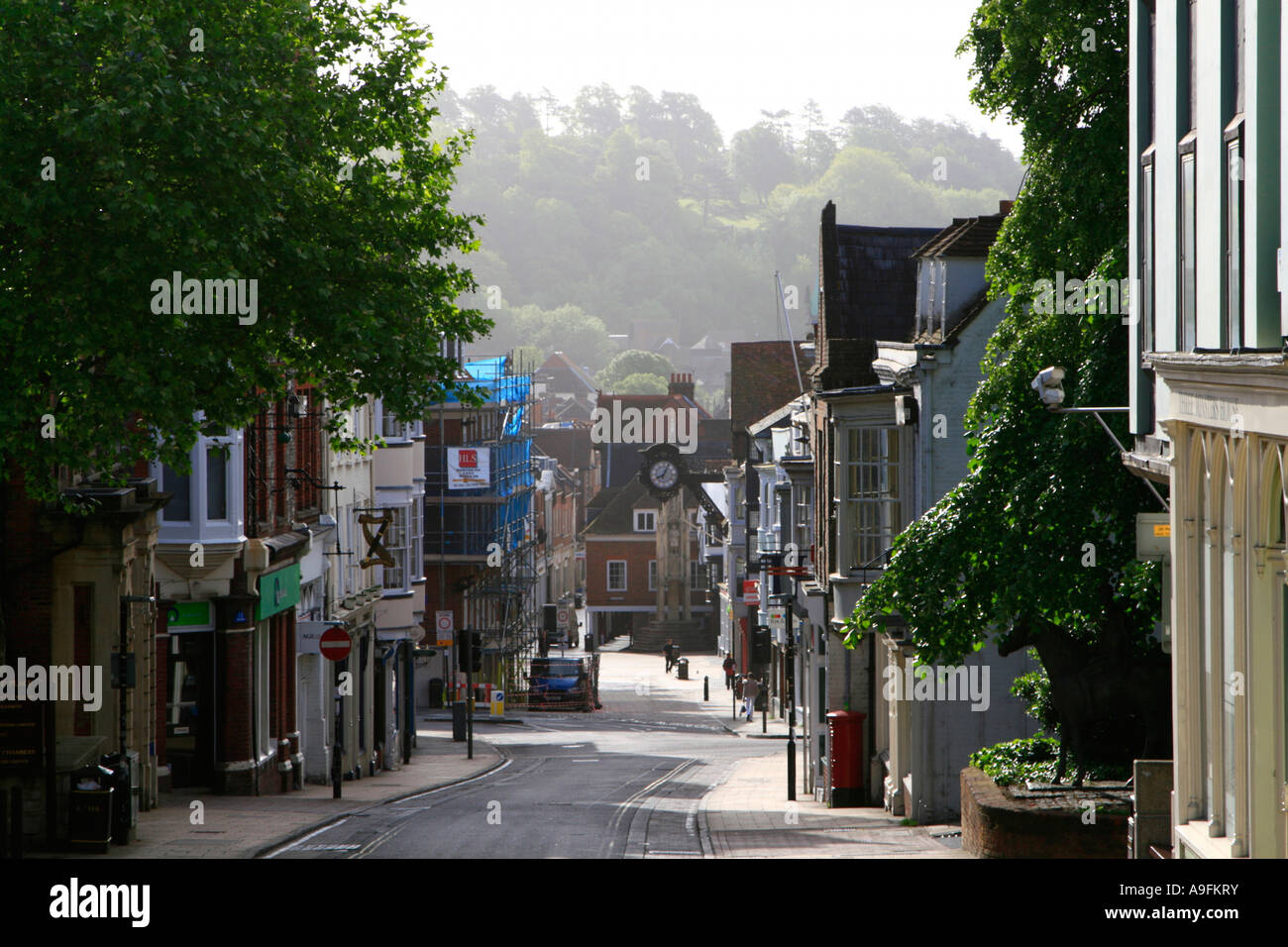 Winchester town centre cathedral hires stock photography and images