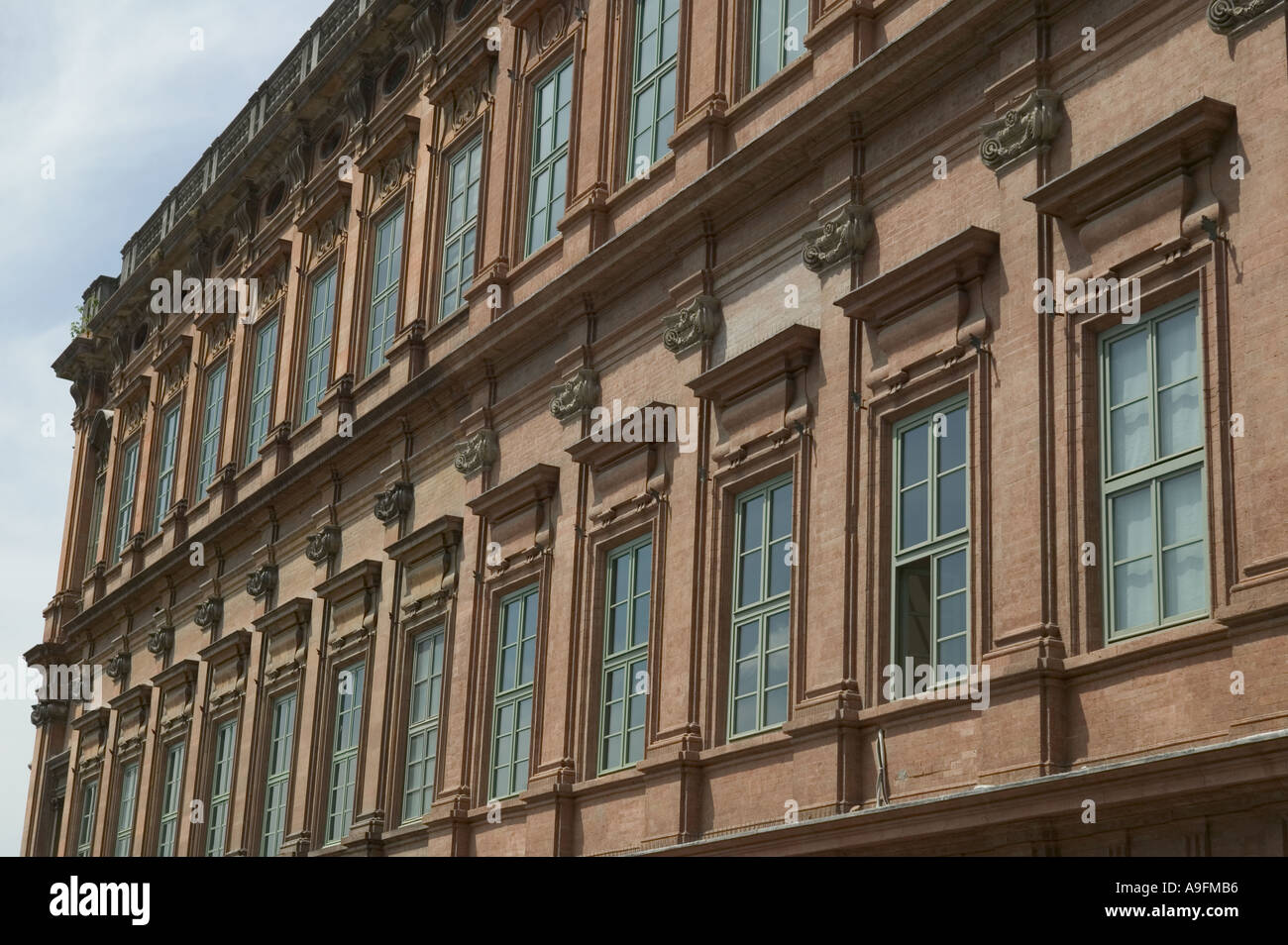 One window open in building Stock Photo - Alamy