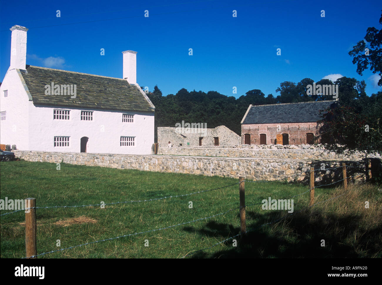 Recently Restored Landmark Trust Property Near St Asaph Denbighshire North East Wales Stock Photo