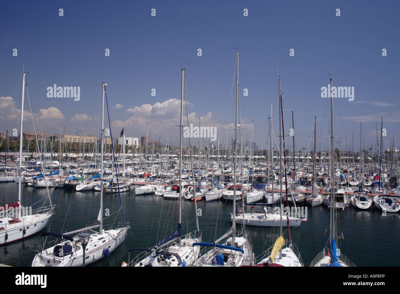 Olympic Port, Barcelona, Spain Stock Photo