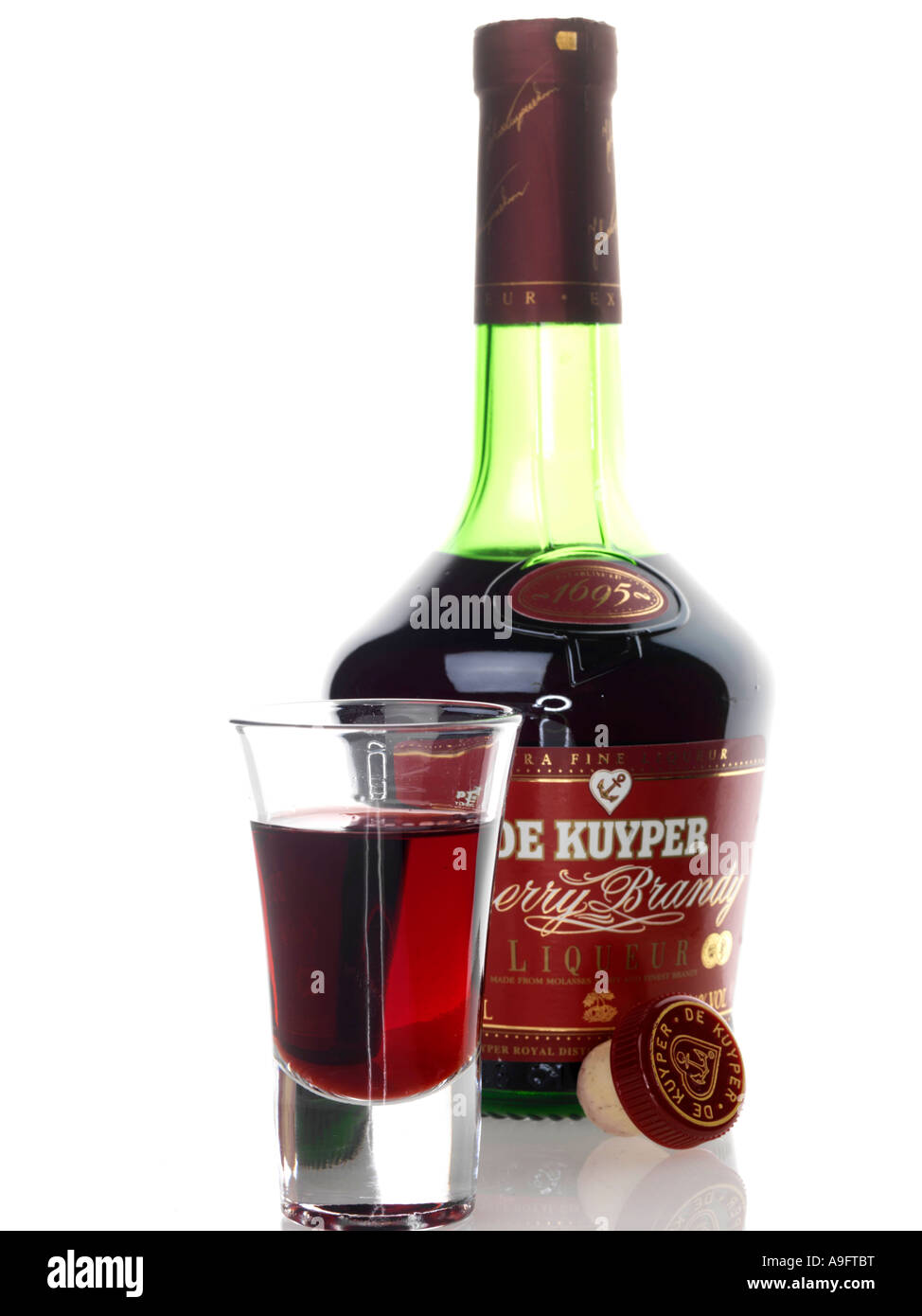 De Kuyper Cherry Brandy Liqueur Stock Photo Alamy