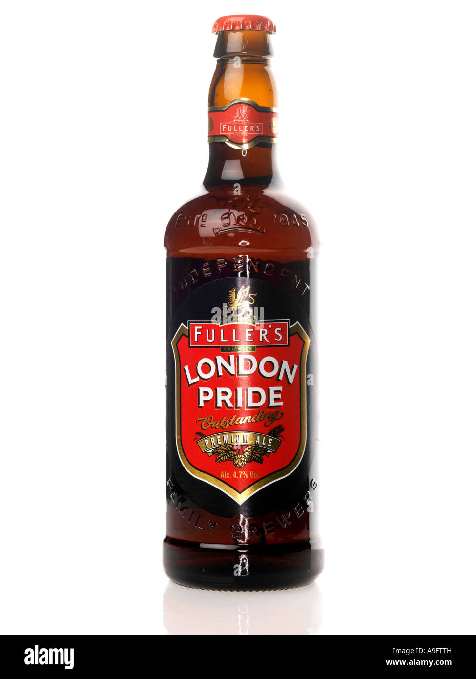 London pride ale beer alcohol bottle hires stock photography and