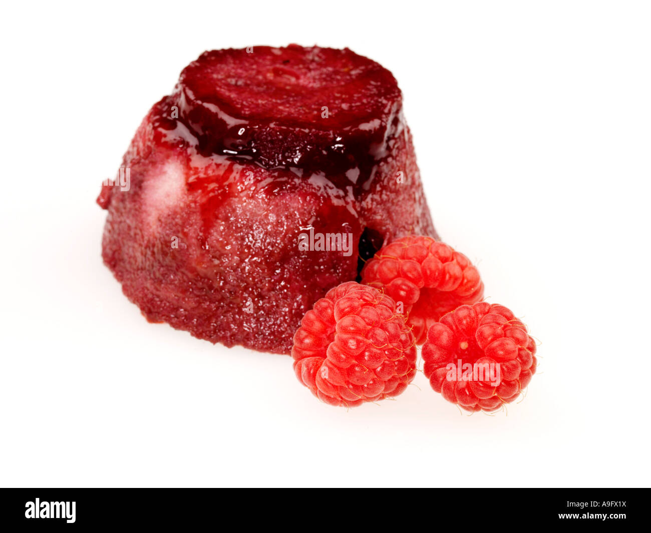 Summer raspberries blackberries pudding hi-res stock photography and ...